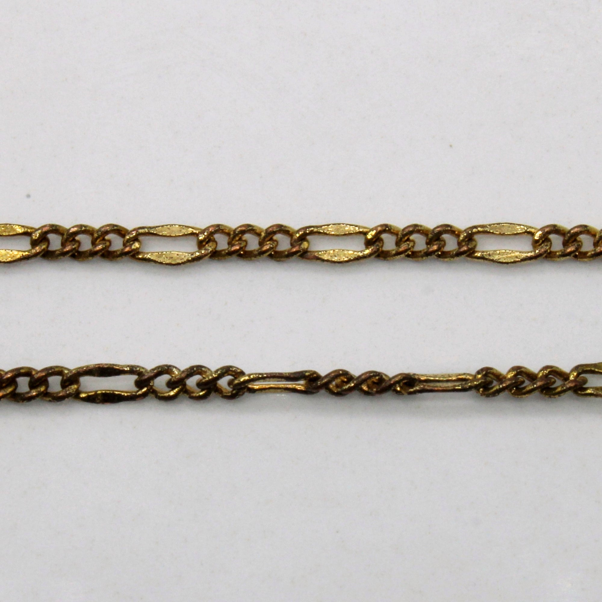 18k Yellow Gold Figaro Chain | 18