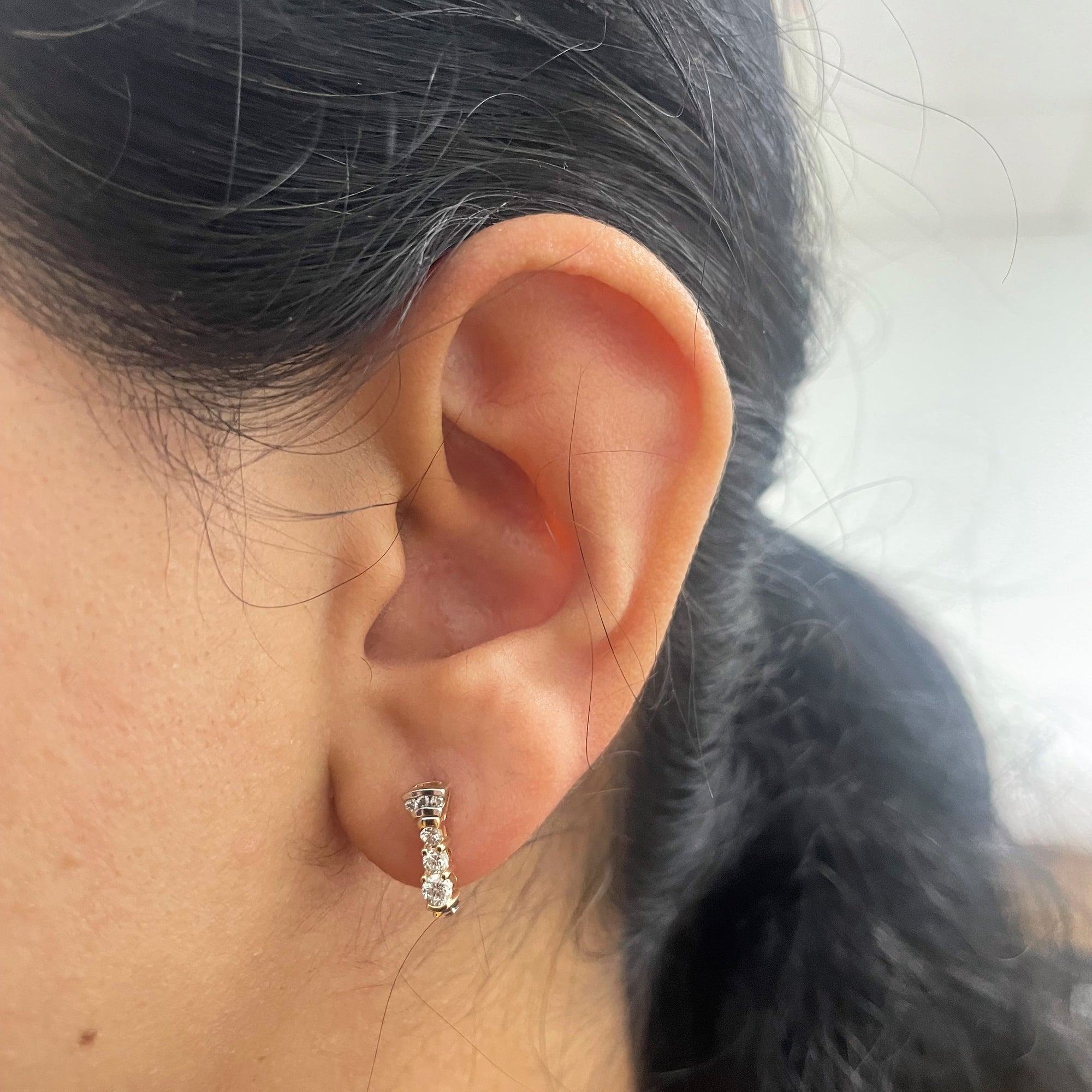 Stick stud earrings Clearance