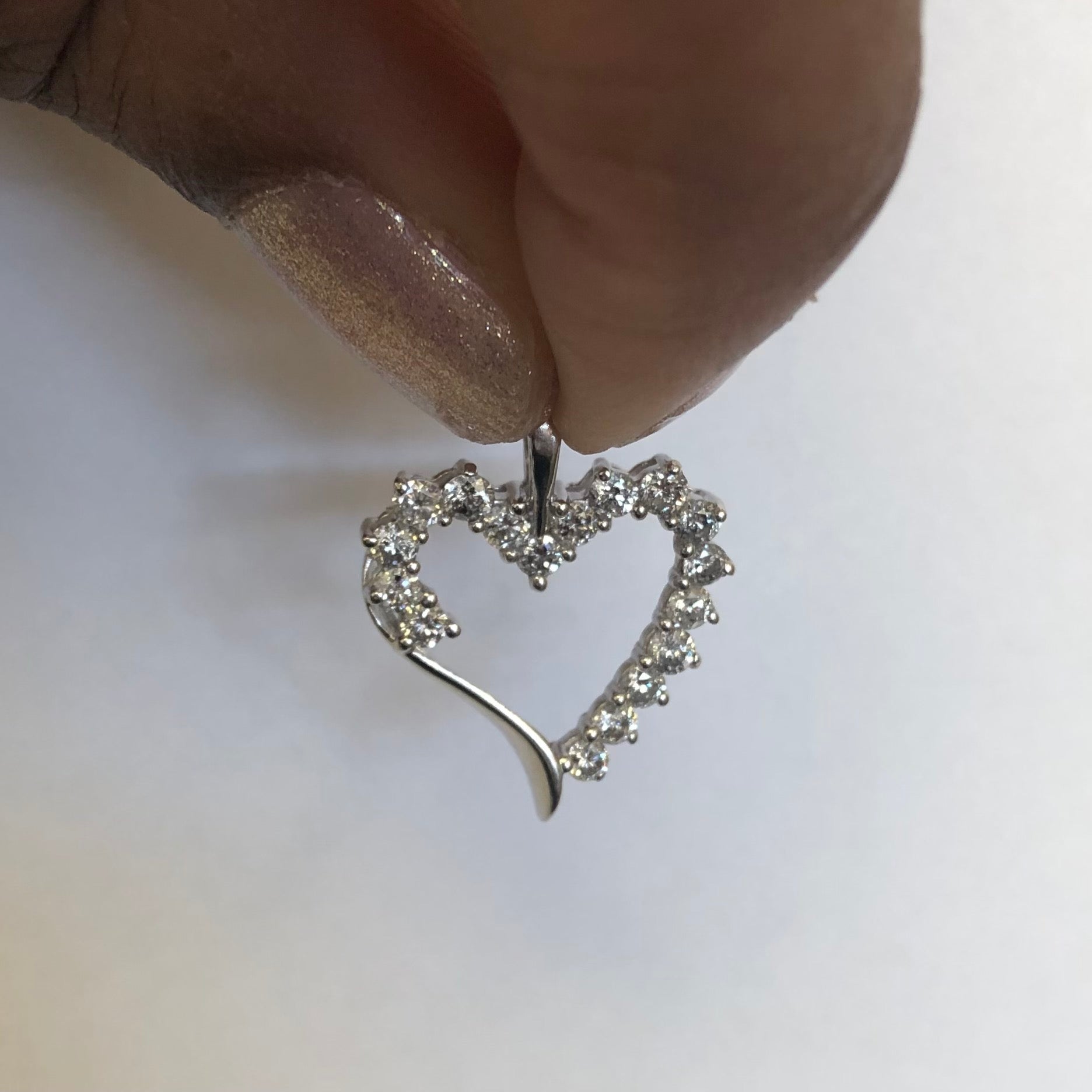 Diamond Heart Pendant | 0.71ctw |