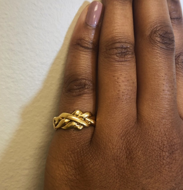 Secured Puzzle Ring | SZ 7.5 |