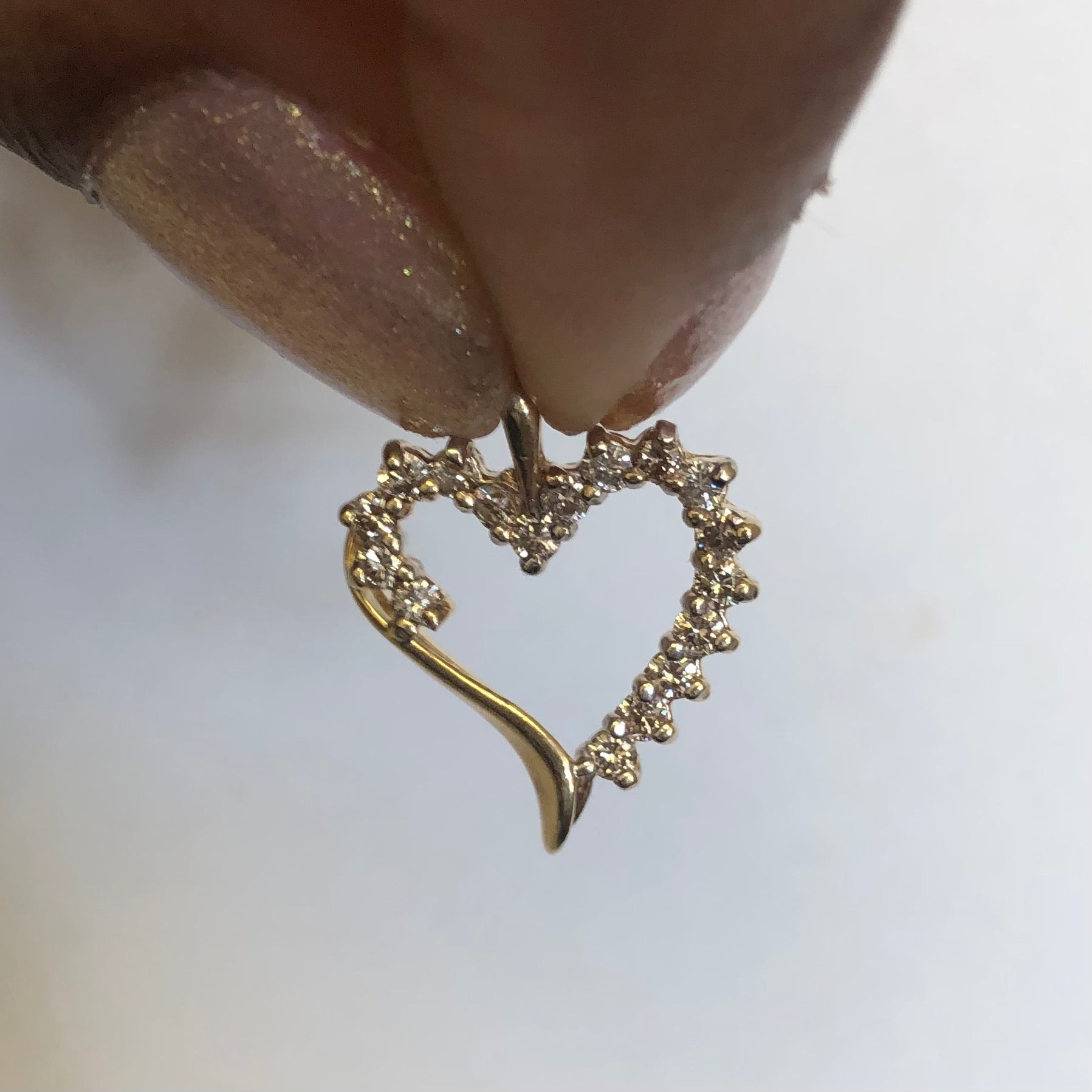 Diamond Heart Pendant | 0.38ctw |