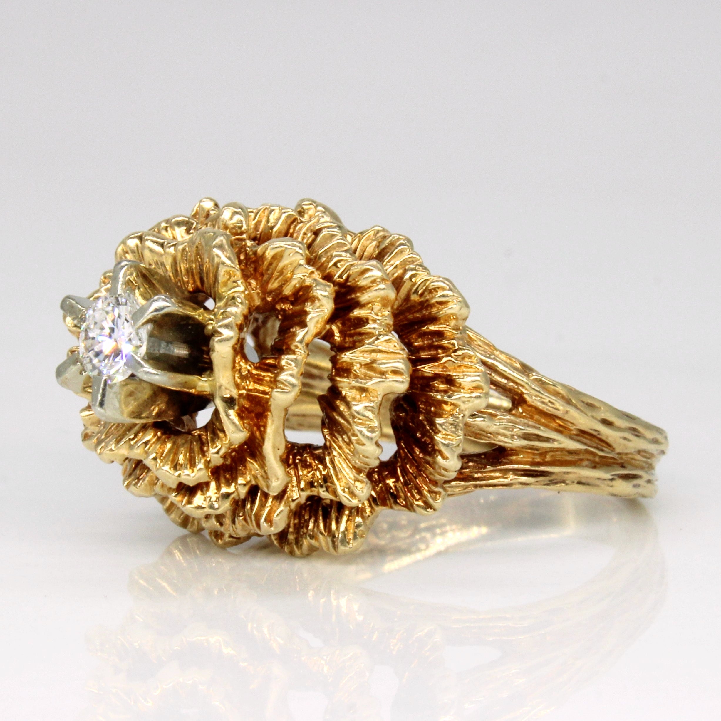 High Set Diamond Ring | 0.20ct | SZ 6.25 |