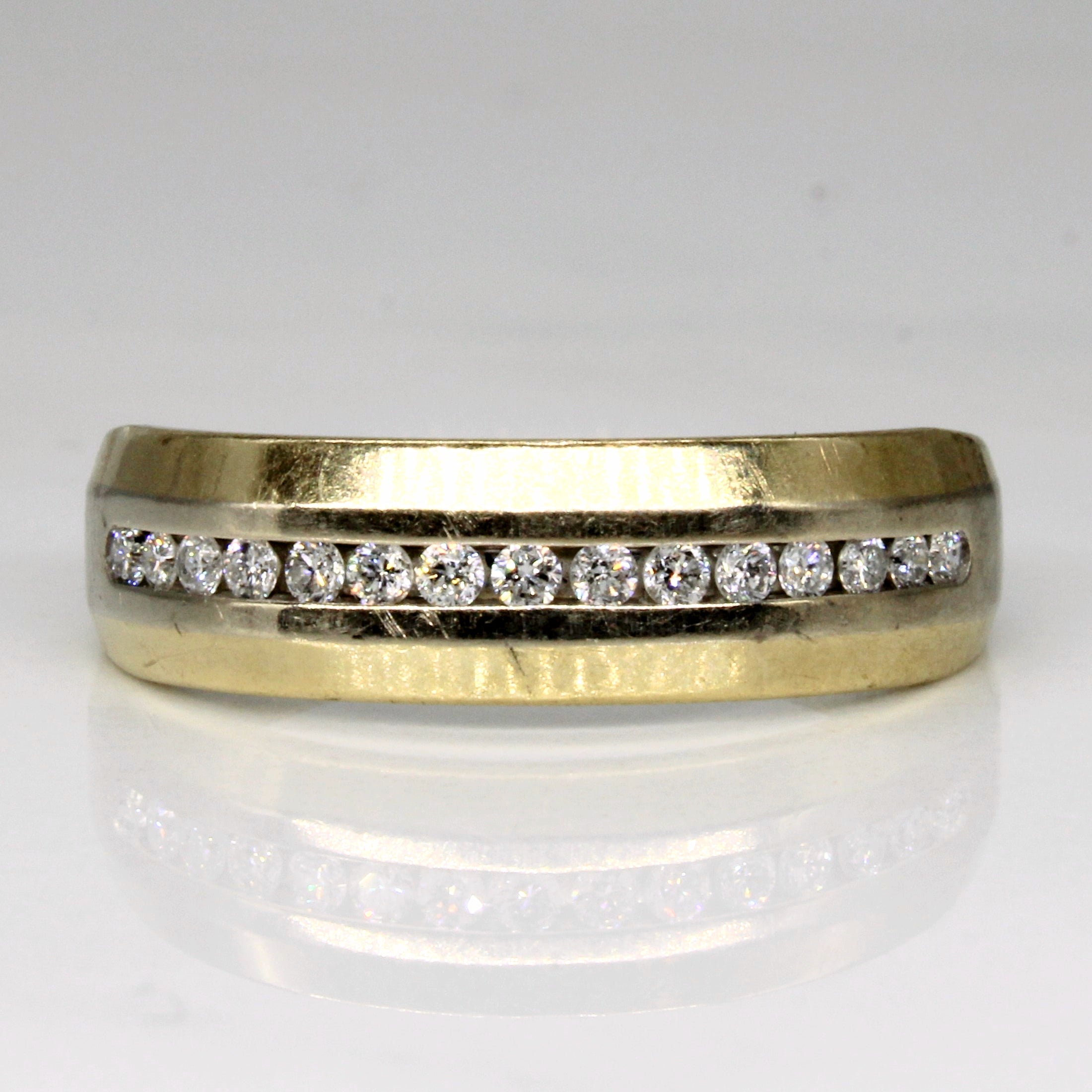 Channel Set Diamond Ring | 0.25ctw | SZ 10.25 |