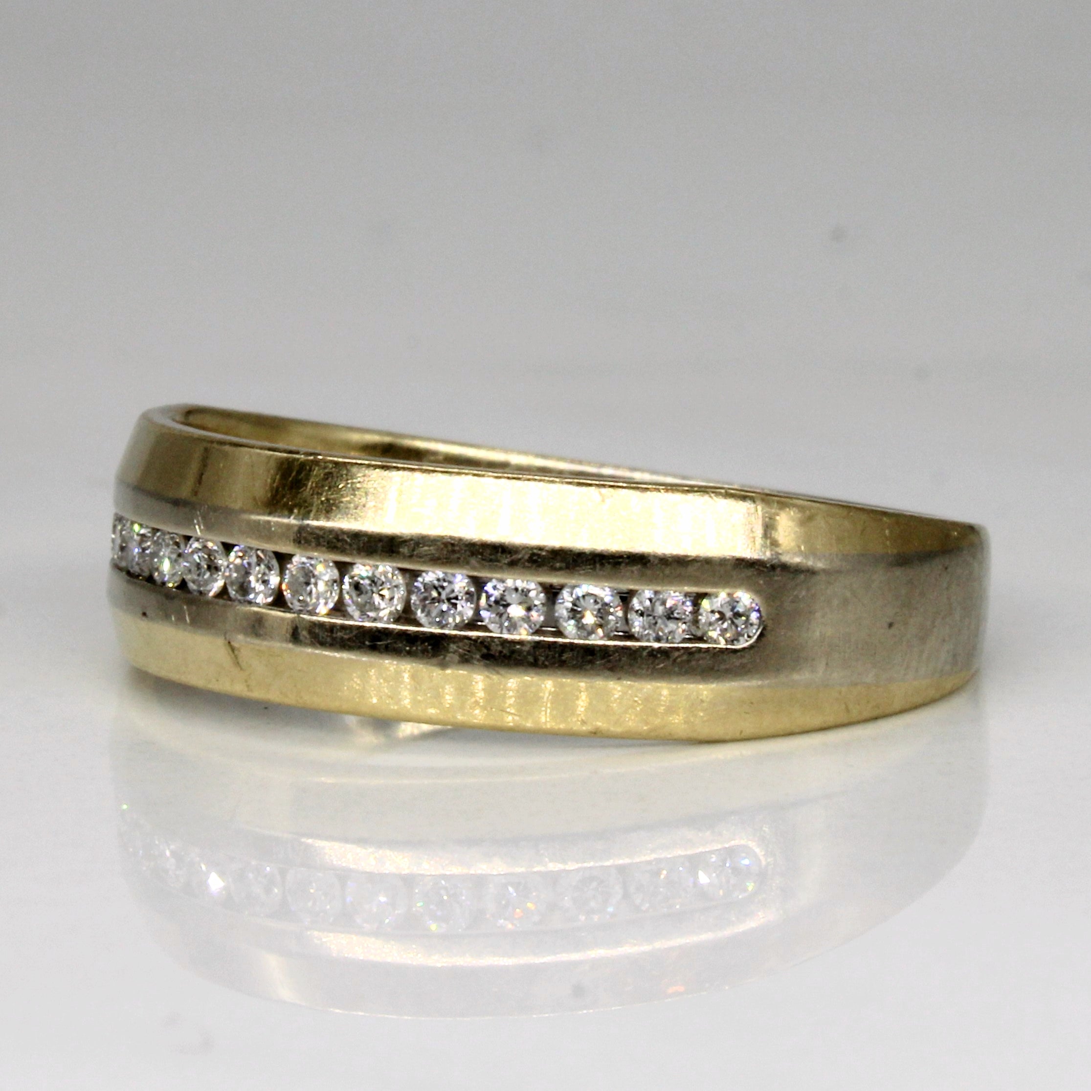 Channel Set Diamond Ring | 0.25ctw | SZ 10.25 |