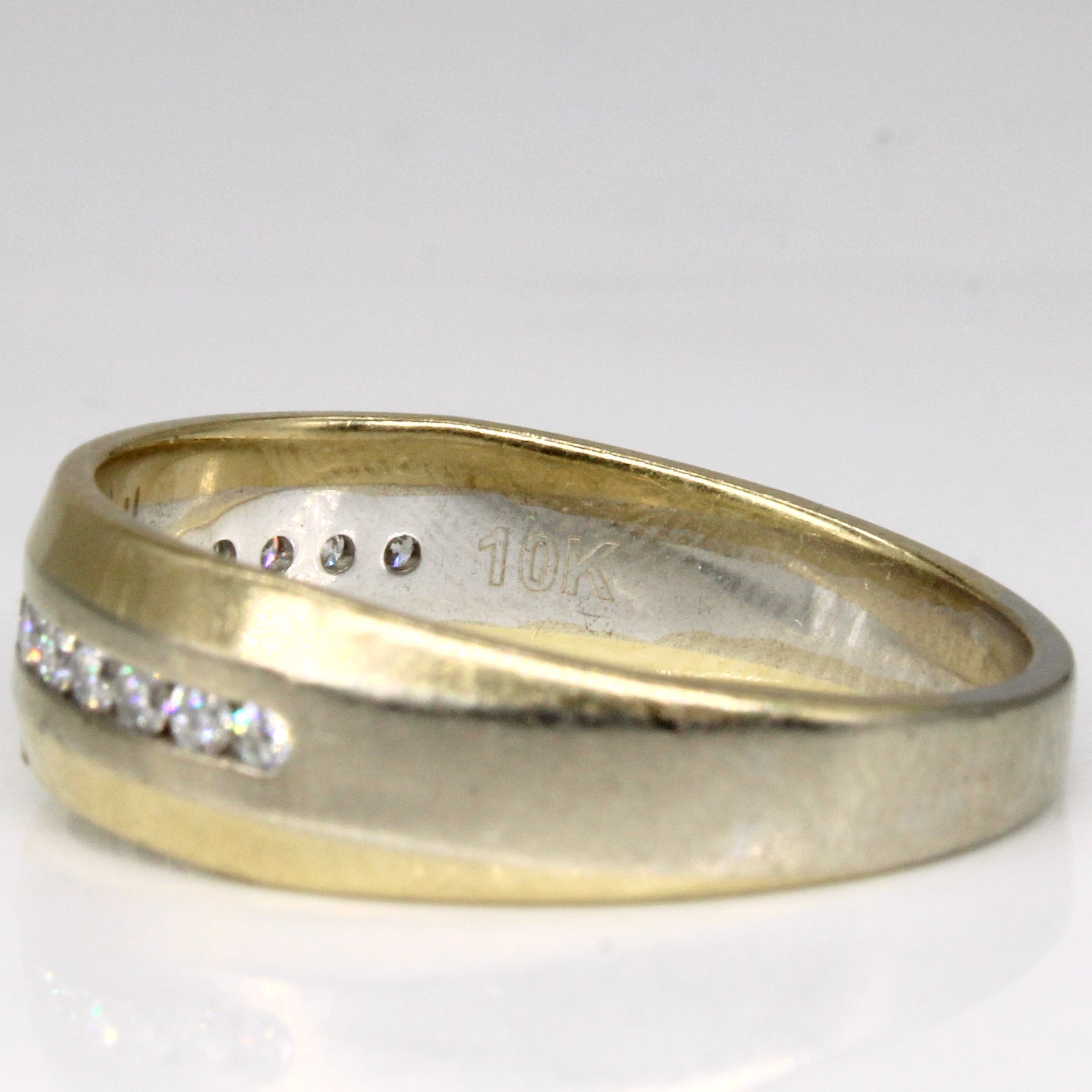 Channel Set Diamond Ring | 0.25ctw | SZ 10.25 |