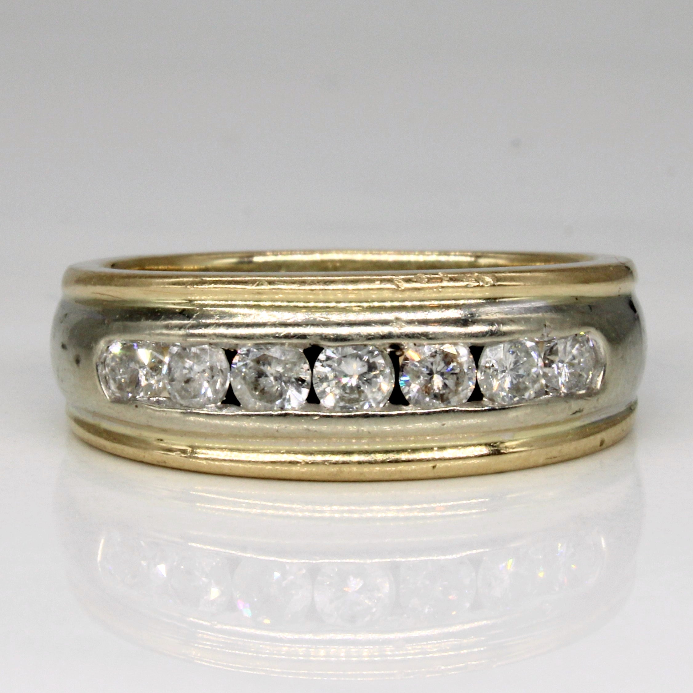 Channel Set Diamond Ring | 0.70ctw | SZ 9.75 |