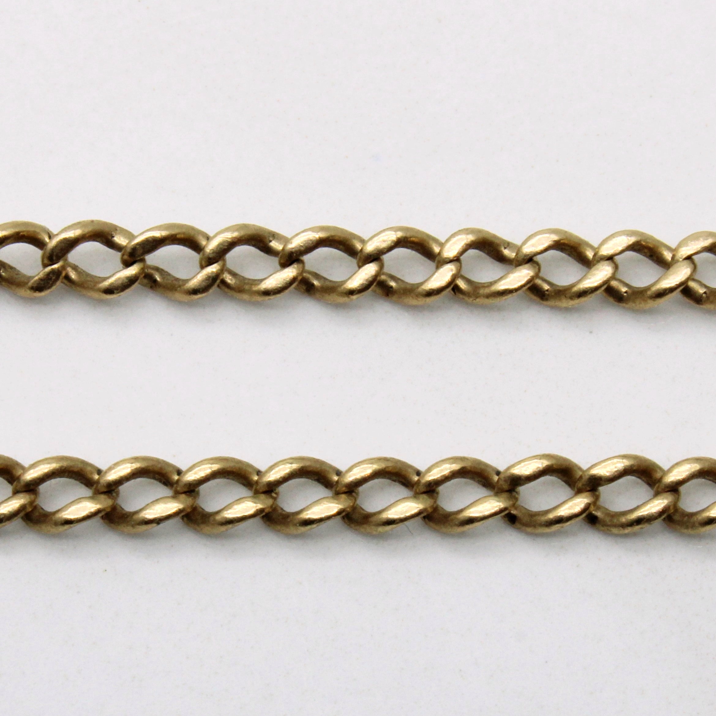 10k Yellow Gold Curb Chain | 28" |