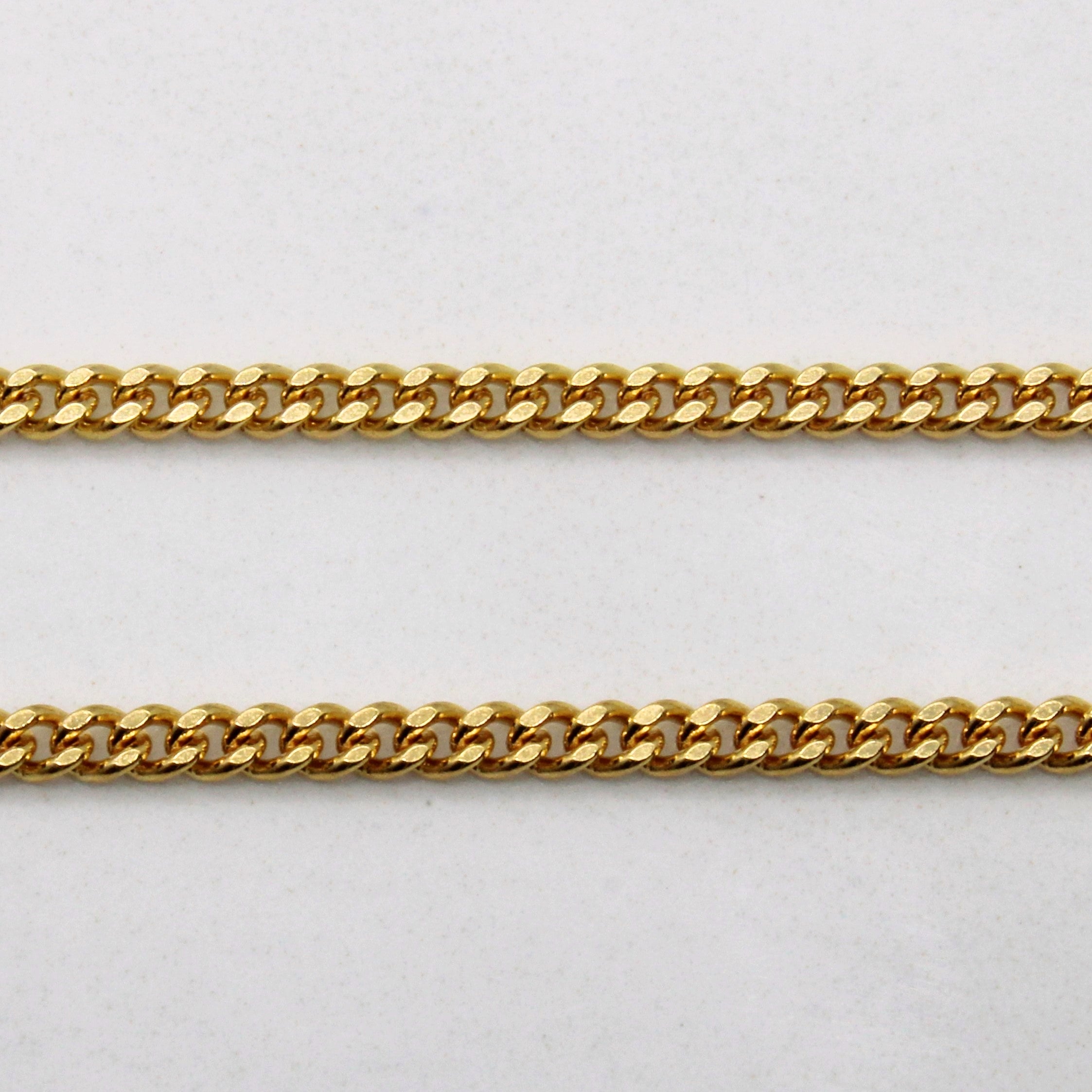 10k Yellow Gold Curb Chain | 24" |