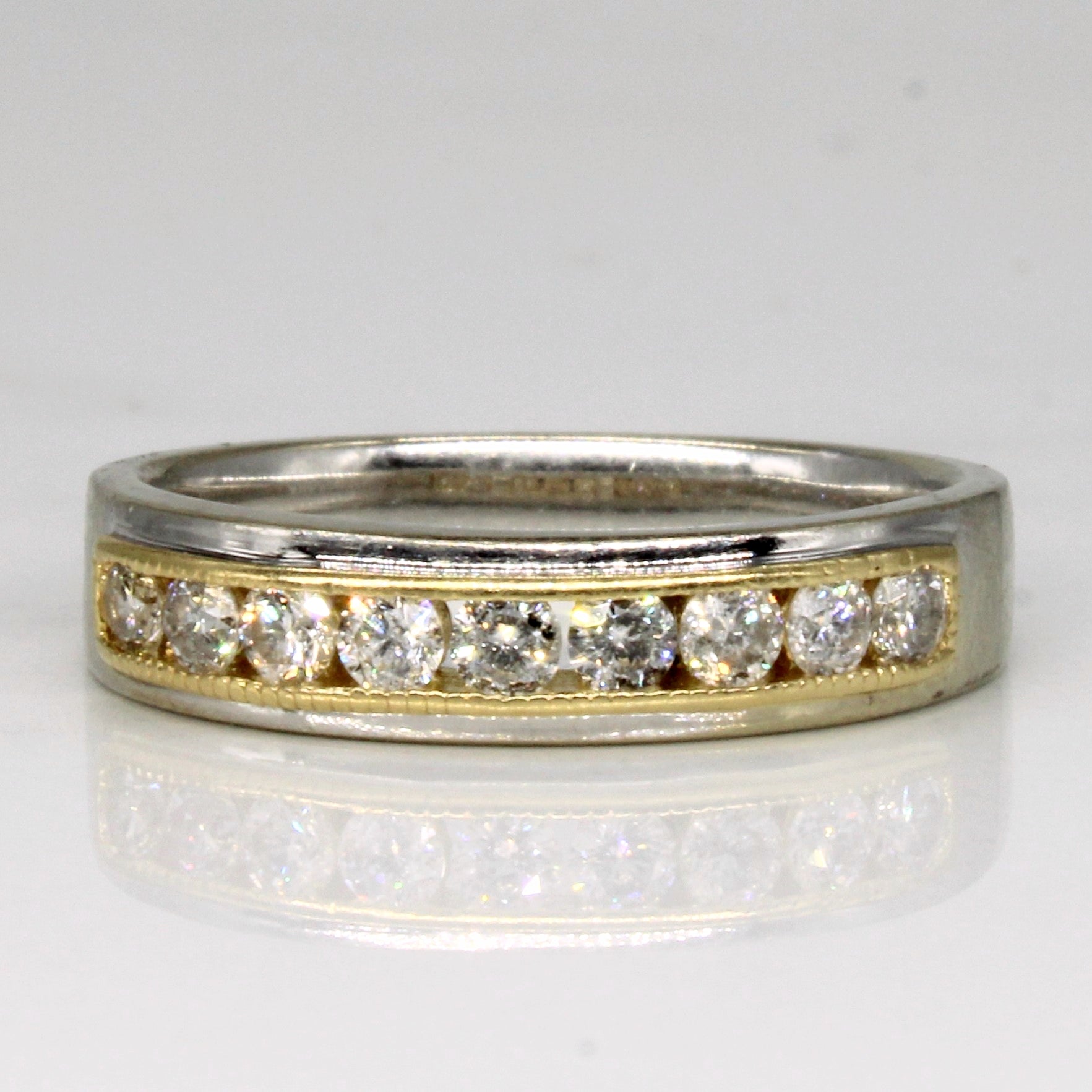Channel Set Diamond Ring | 0.45ctw | SZ 7.75 |