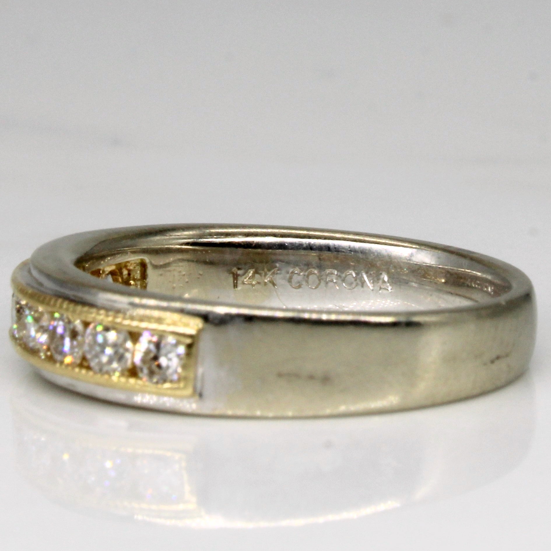 Channel Set Diamond Ring | 0.45ctw | SZ 7.75 |
