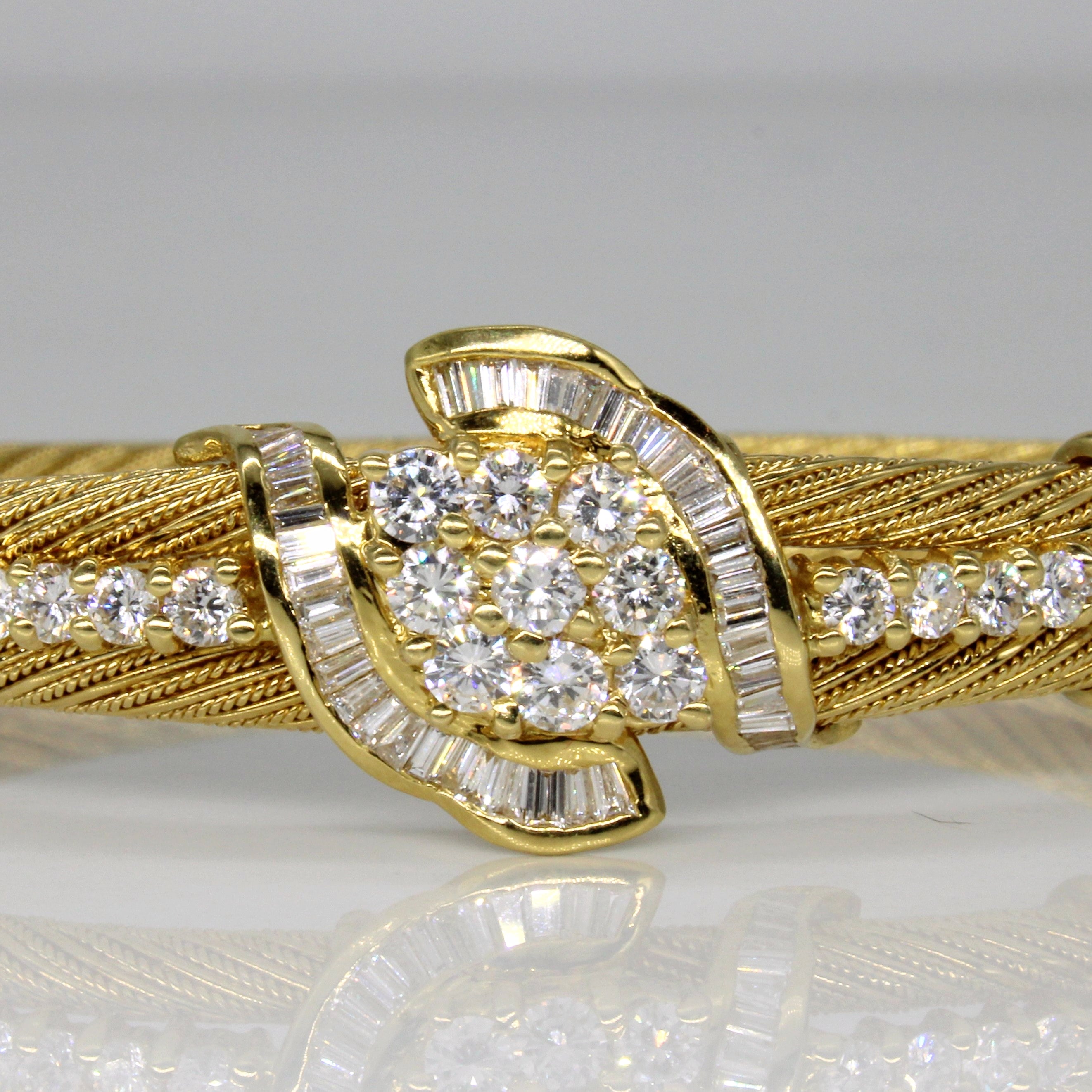 Cluster Set Diamond Bracelet | 2.30ctw | 7" |