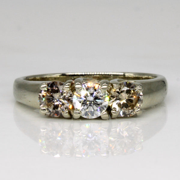 Three Stone Diamond Ring | 1.00ctw | SZ 8 |