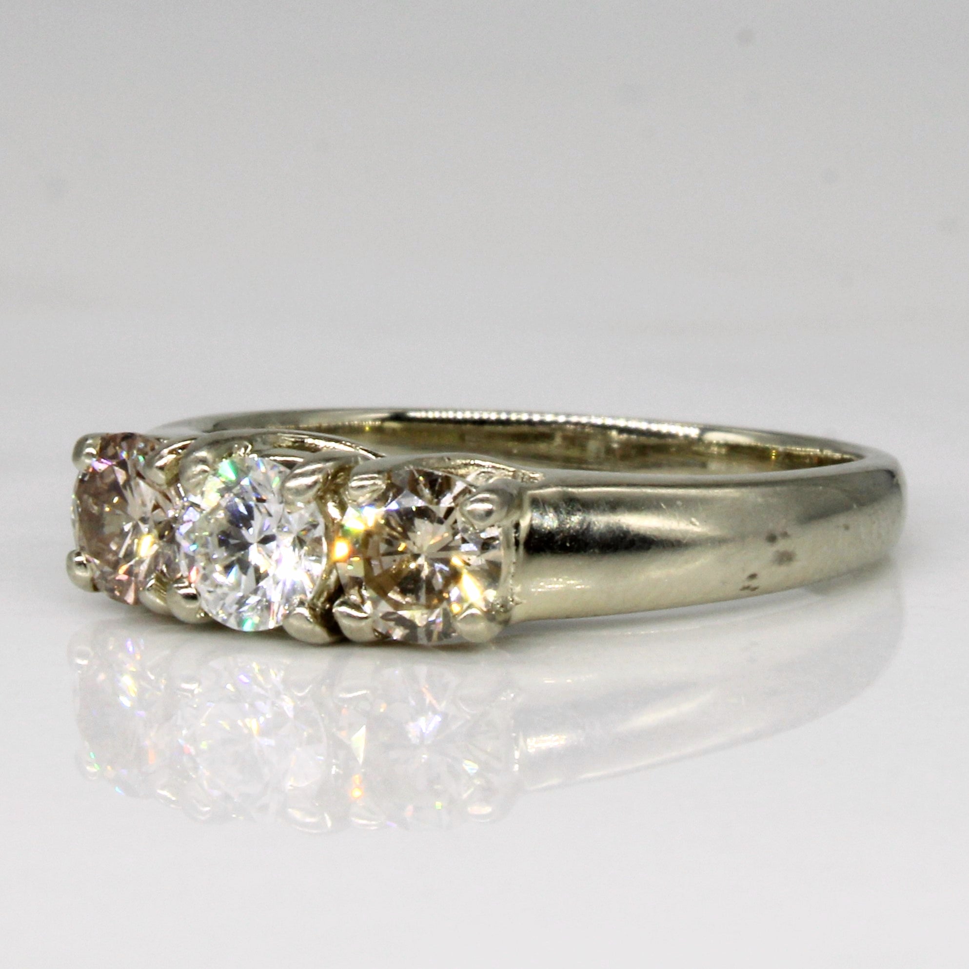 Three Stone Diamond Ring | 1.00ctw | SZ 8 |