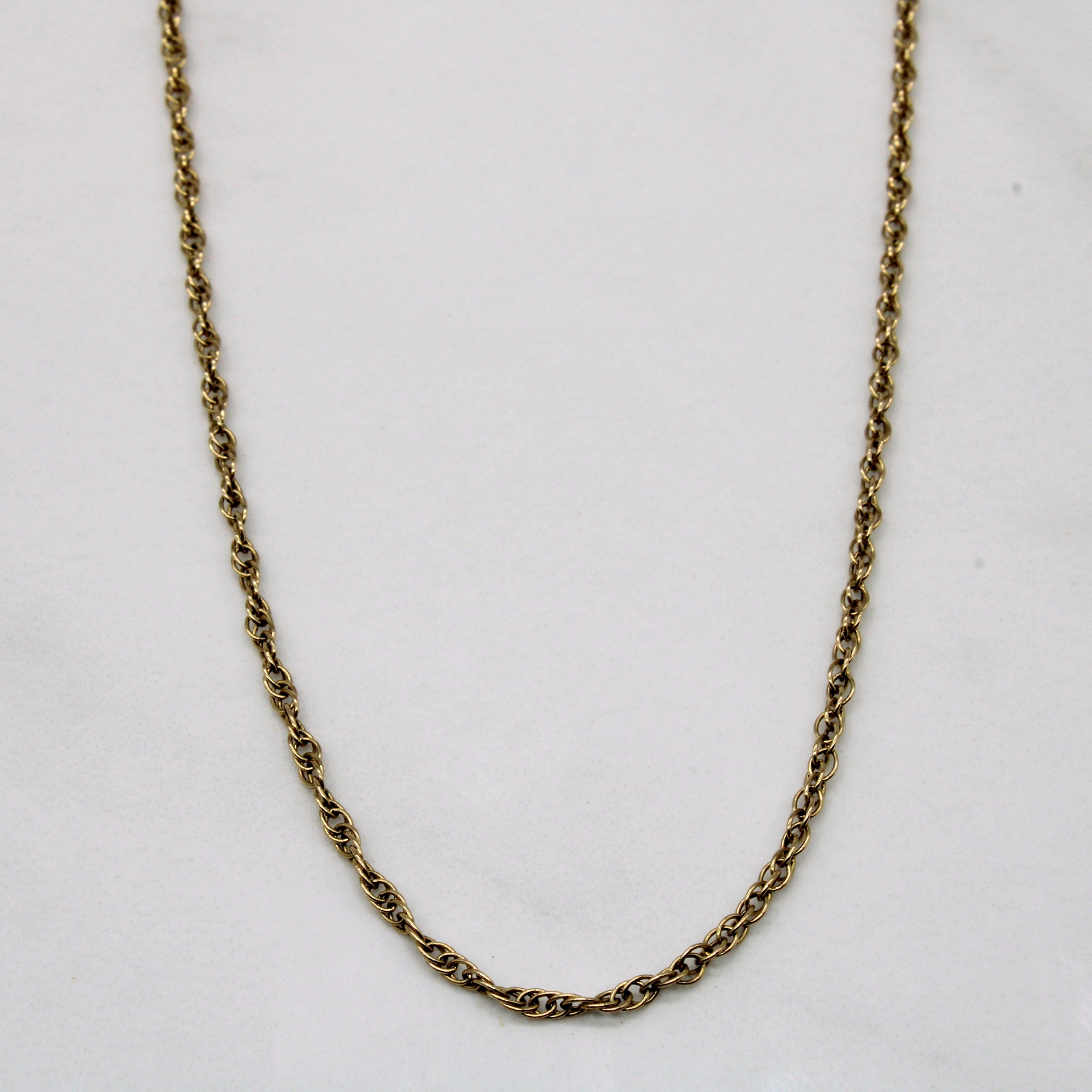 14k Yellow Gold Prince of Wales Chain | 16