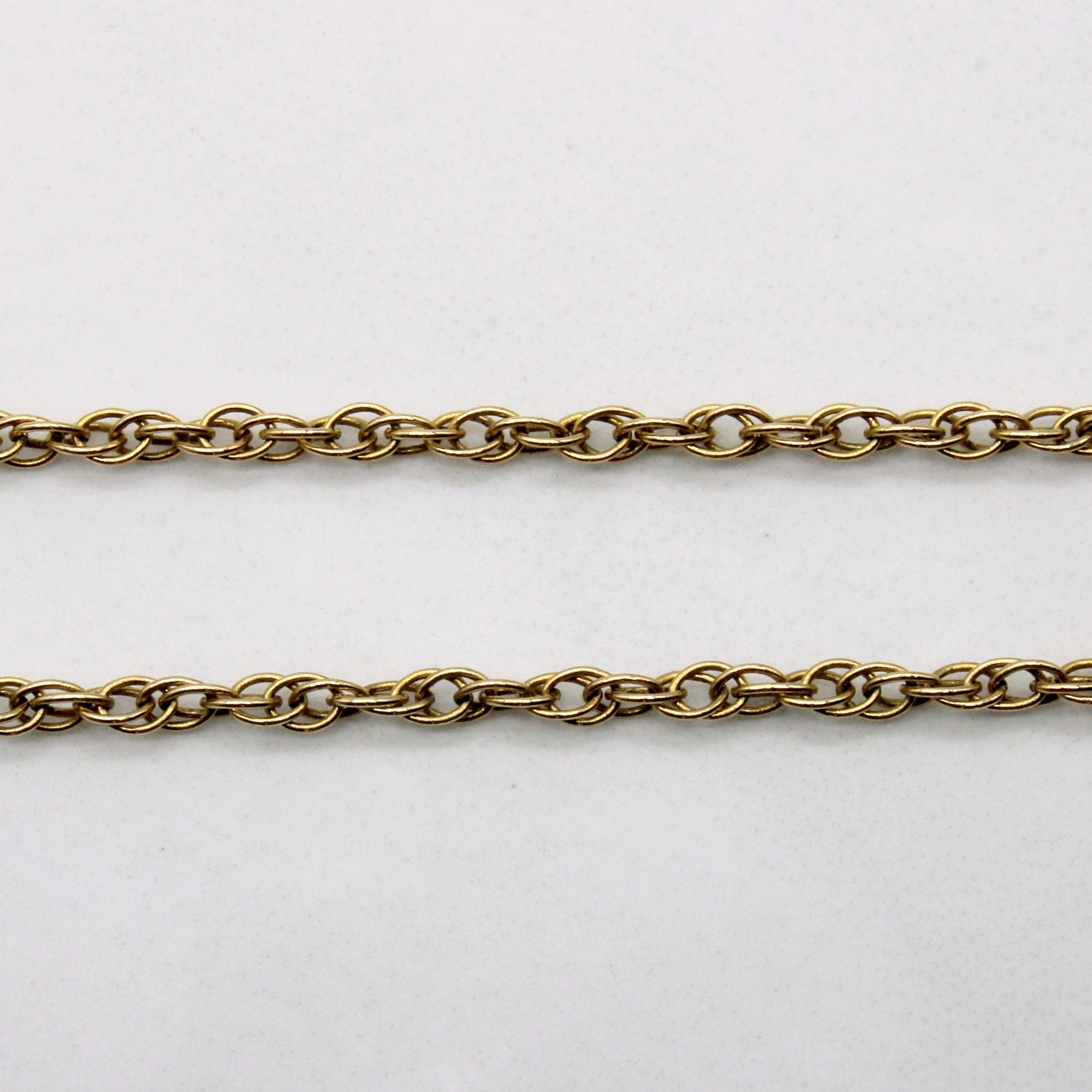 14k Yellow Gold Prince of Wales Chain | 16