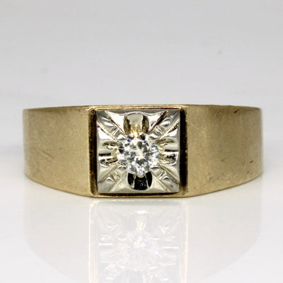 Solitaire Diamond Ring | 0.20ct | SZ 11 |
