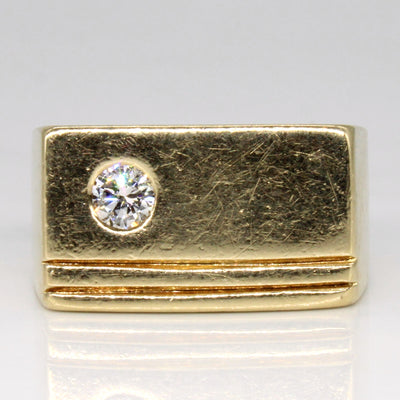 Solitaire Diamond Ring | 0.20ct | SZ 7.75 |