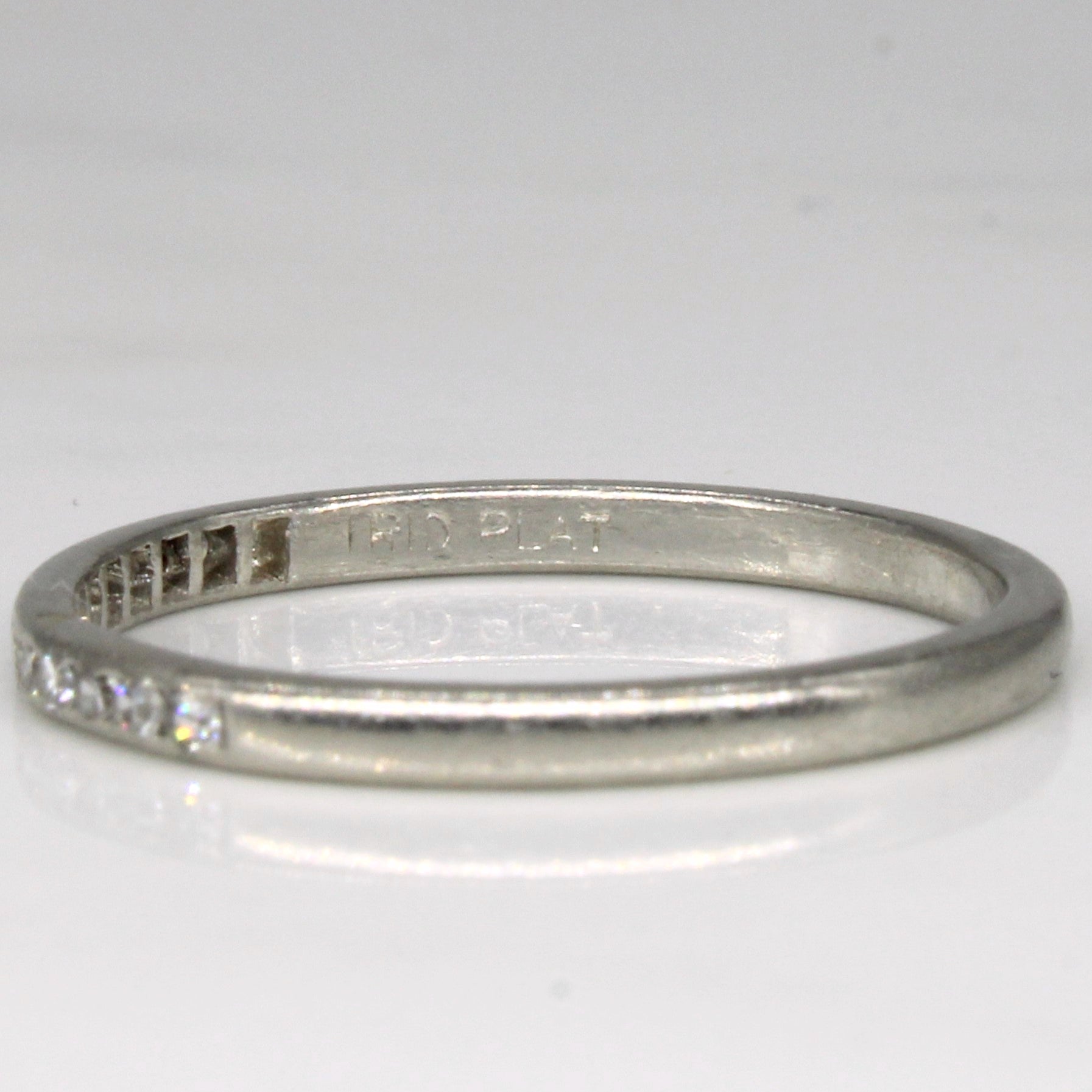 Pave Set Diamond Band | 0.13ctw | SZ 8 |