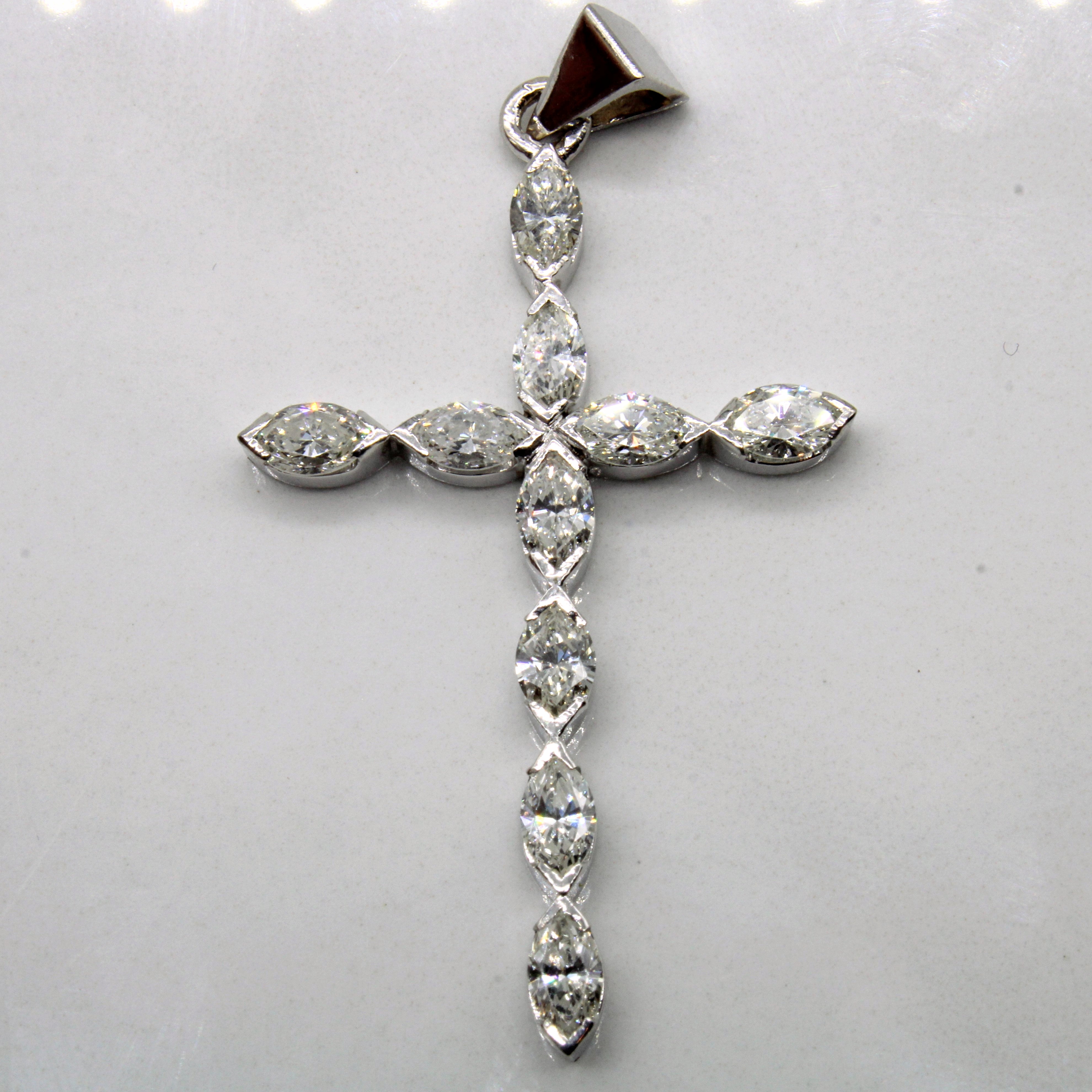 Diamond Cross Pendant | 1.50ctw |