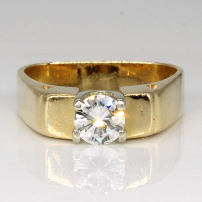 Cathedral Set Diamond Engagement Ring | 0.50ct | SZ 5.75 |
