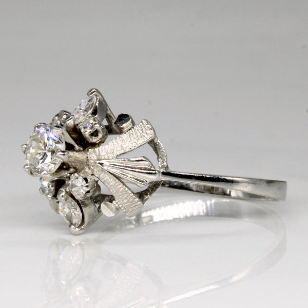 High Set Diamond Engagement Ring | 0.72ctw | SZ 10.25 |