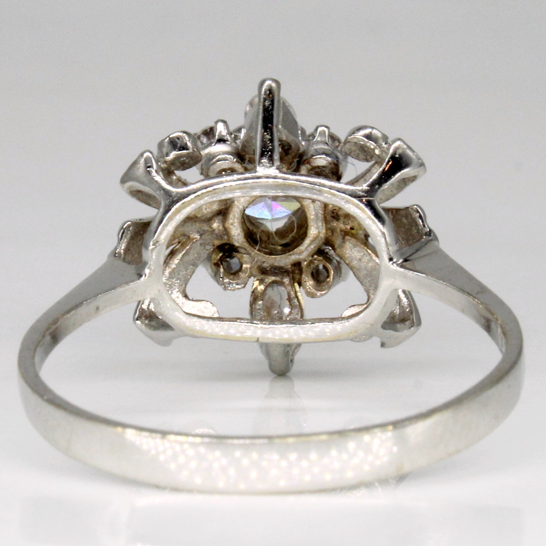 High Set Diamond Engagement Ring | 0.72ctw | SZ 10.25 |