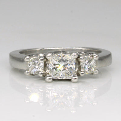 Three Diamond Engagement Ring | 1.03ctw | SZ 5.75 |