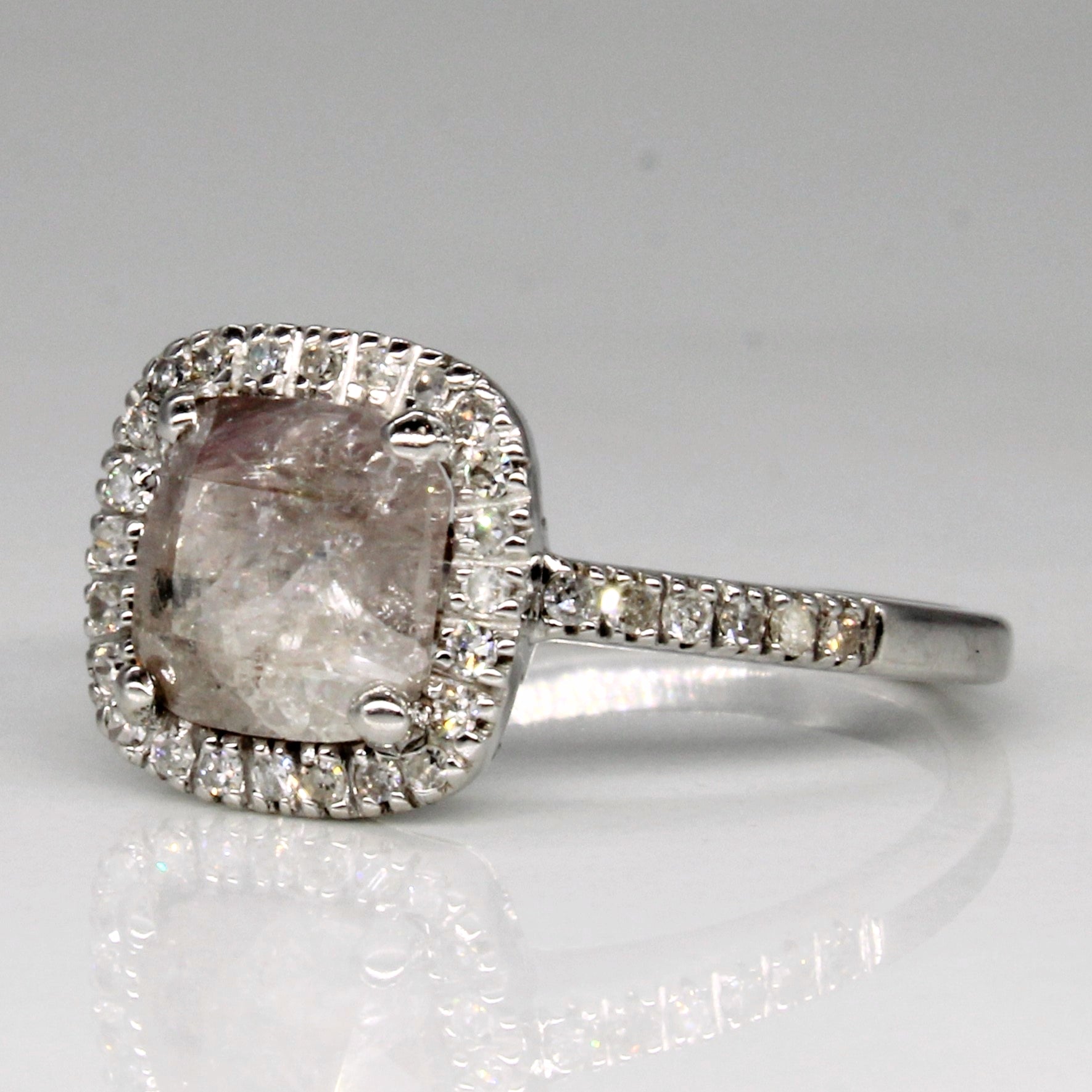 Light Pinkish Brown GIA Diamond Engagement Ring | 2.28ctw | SZ 5.25 |