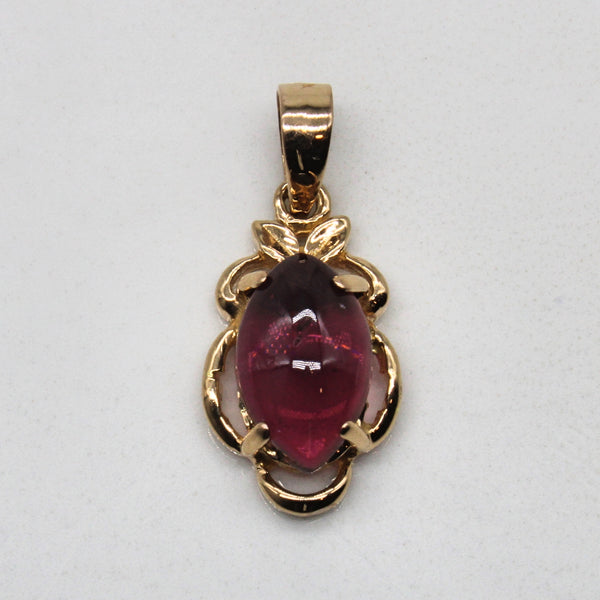 Tourmaline Cabochon Pendant | 1.20ct |