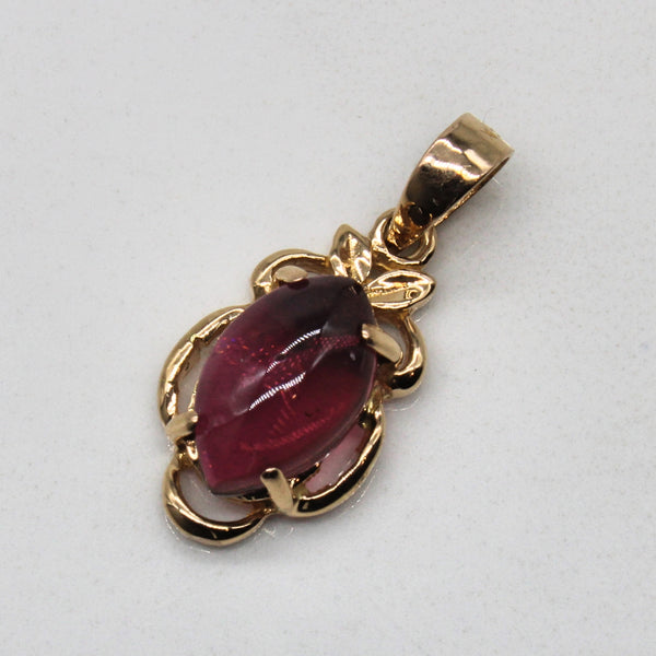 Tourmaline Cabochon Pendant | 1.20ct |