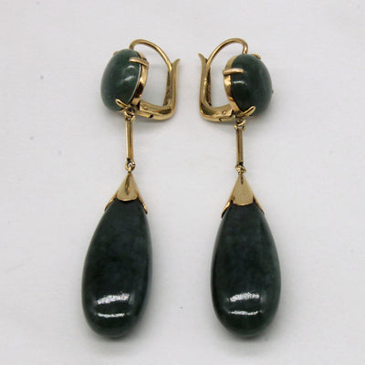 Agate Drop Earrings | 28.00ctw |
