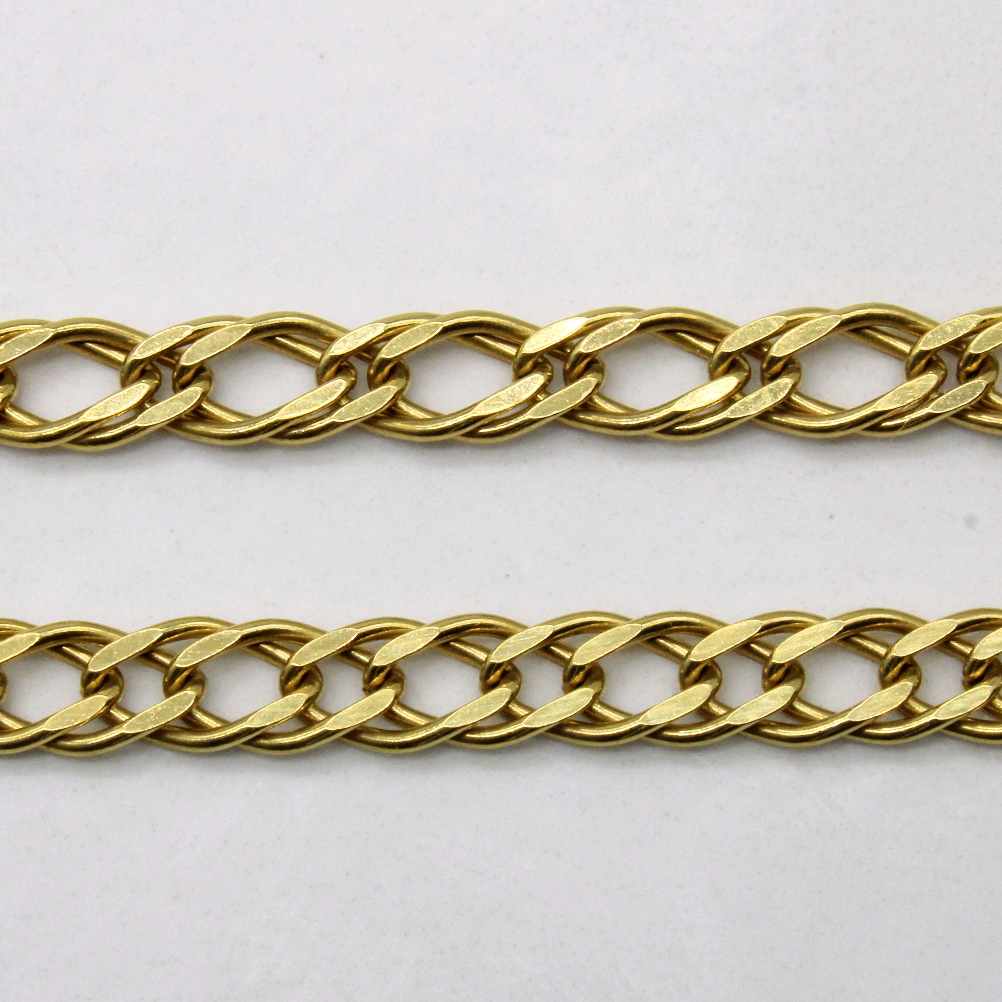 18k Yellow Gold Parallel Chain | 23