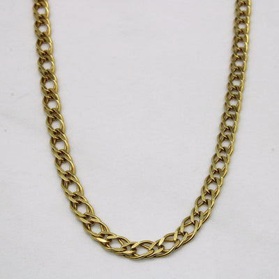 18k Yellow Gold Parallel Chain | 23