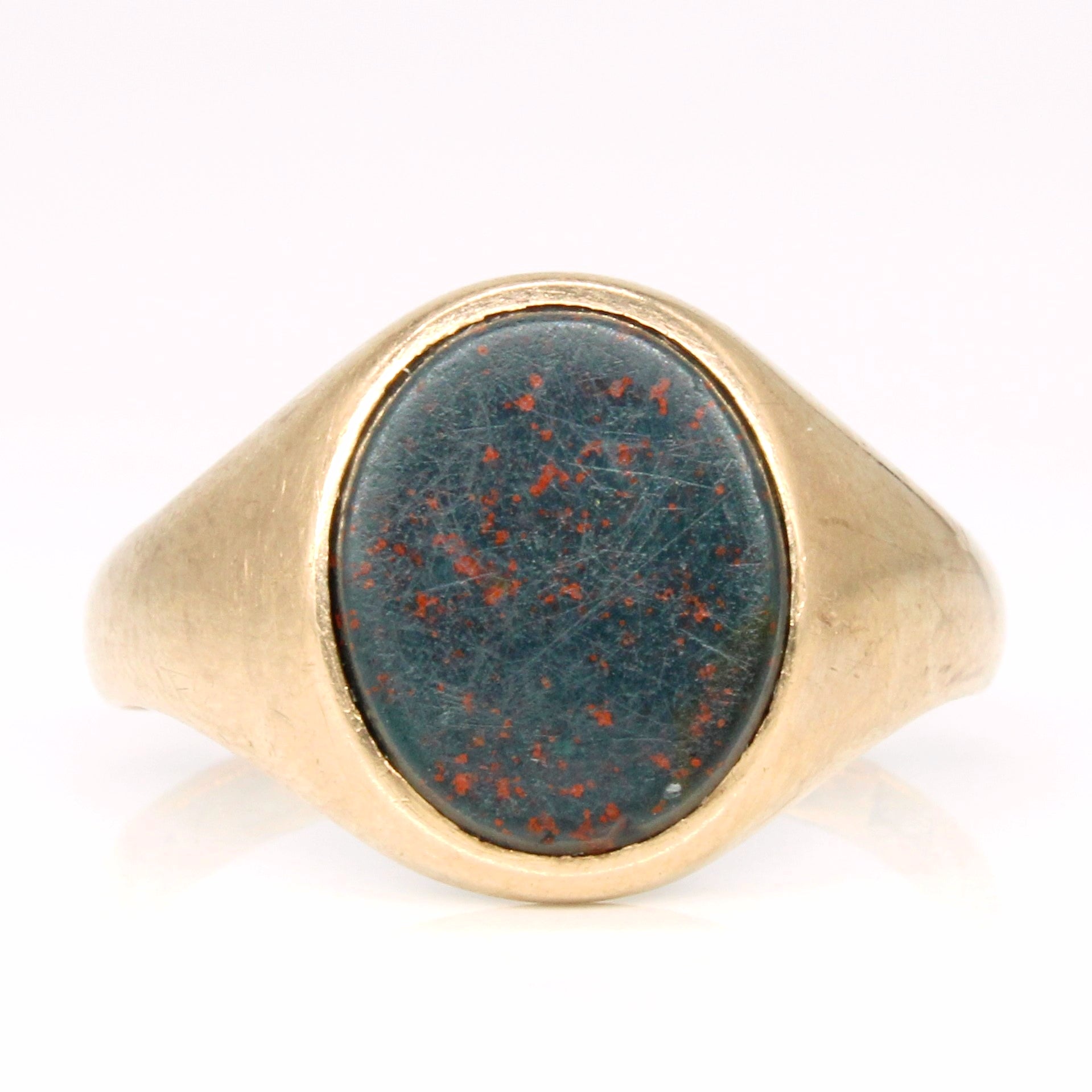 Tapered Bloodstone Ring | 1.80ct | SZ 8.75 |