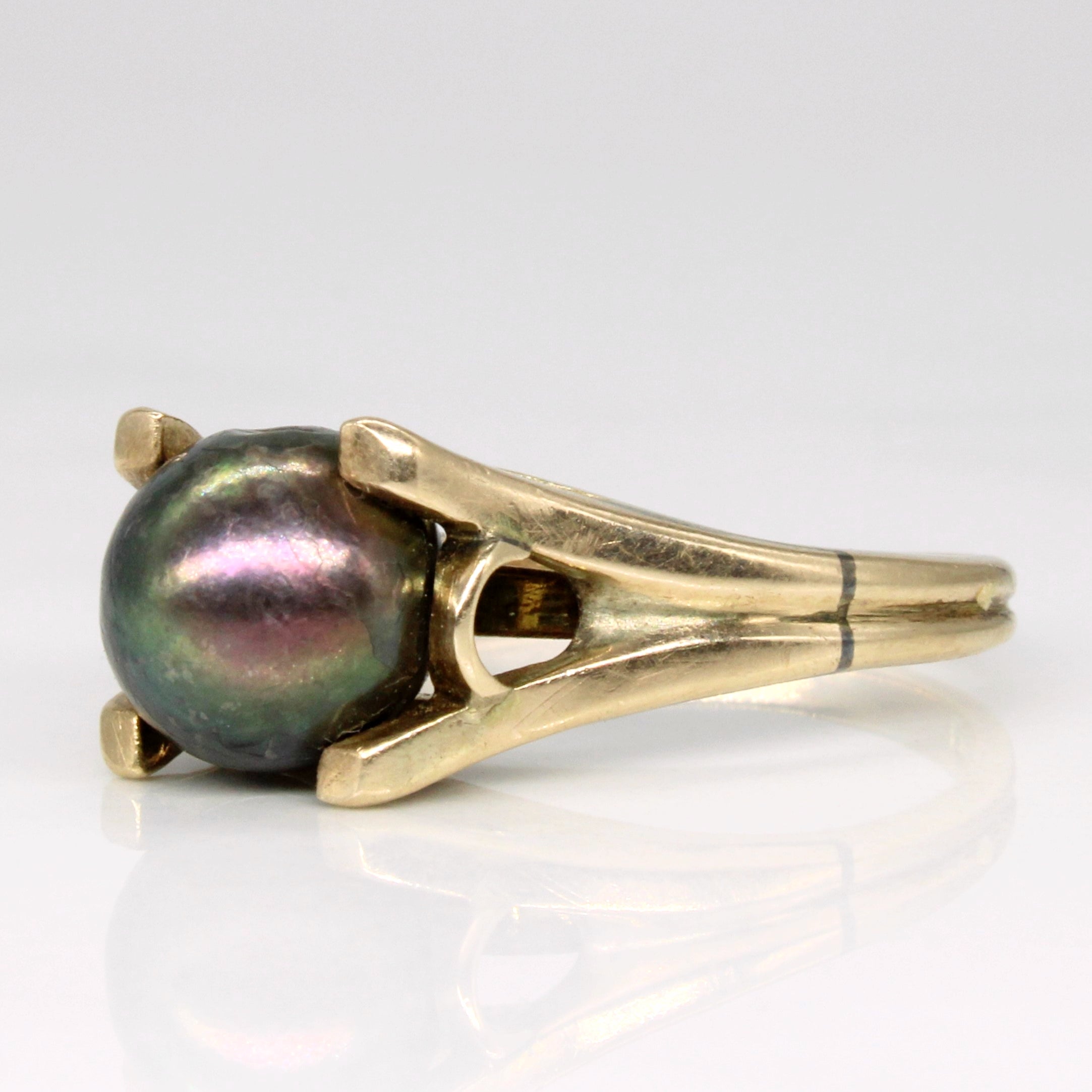 Black Pearl Ring | SZ 7.5 |