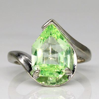 Bullet Cut Synthetic Spinel Cocktail Ring | 3.00ct | SZ 5.5 |