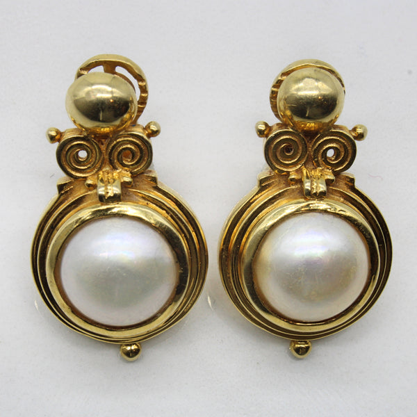 Mabé Pearl Earrings |