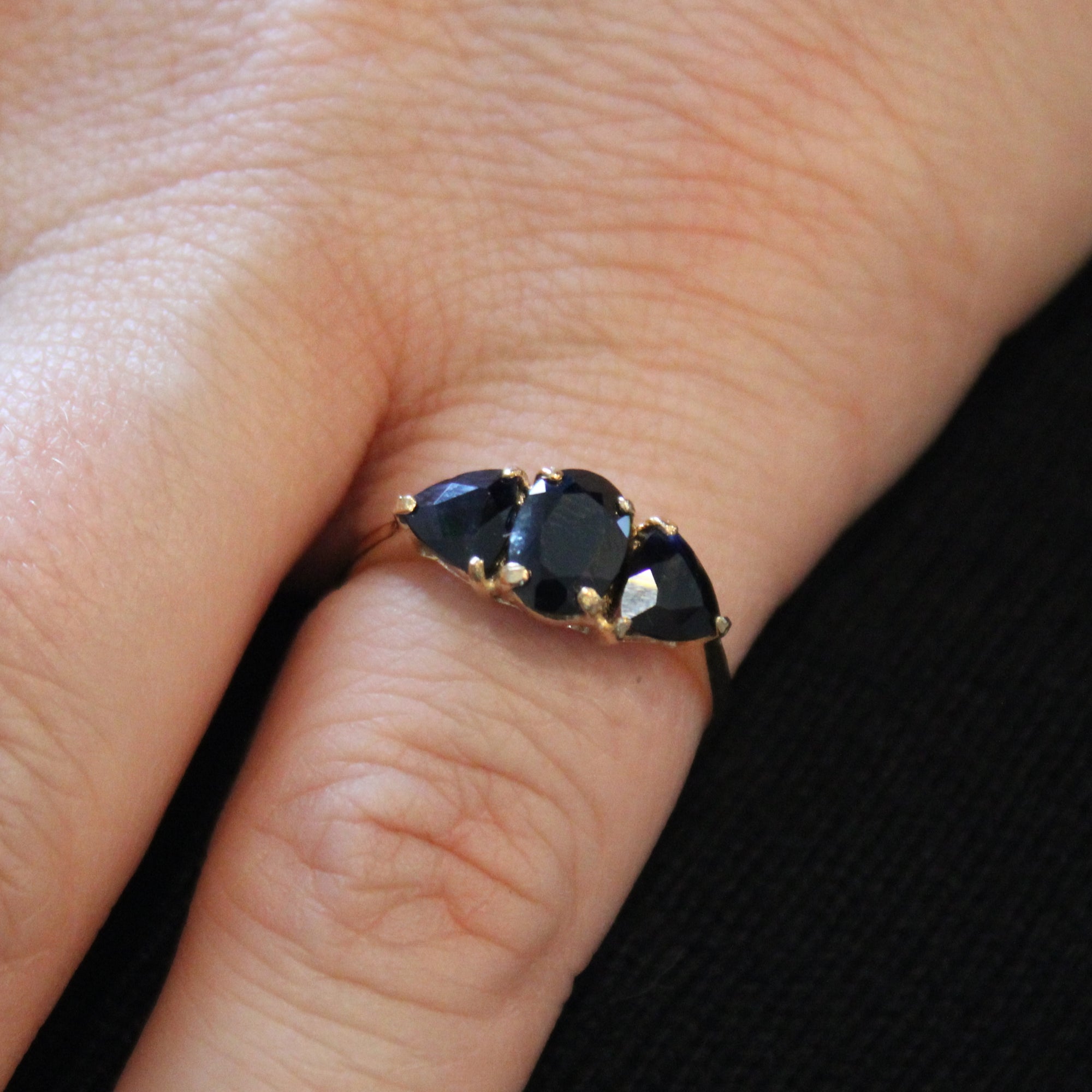 Sapphire Three Stone Ring | 1.50ctw | SZ 6.25 |