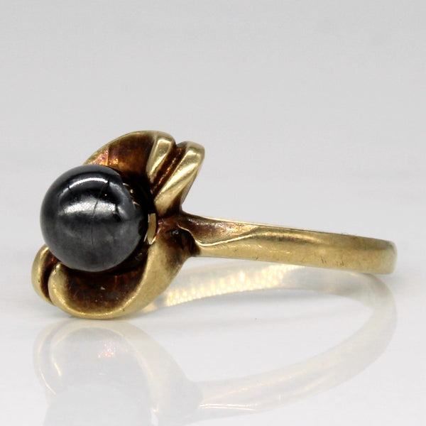 Black Pearl Ring | SZ 5.75
