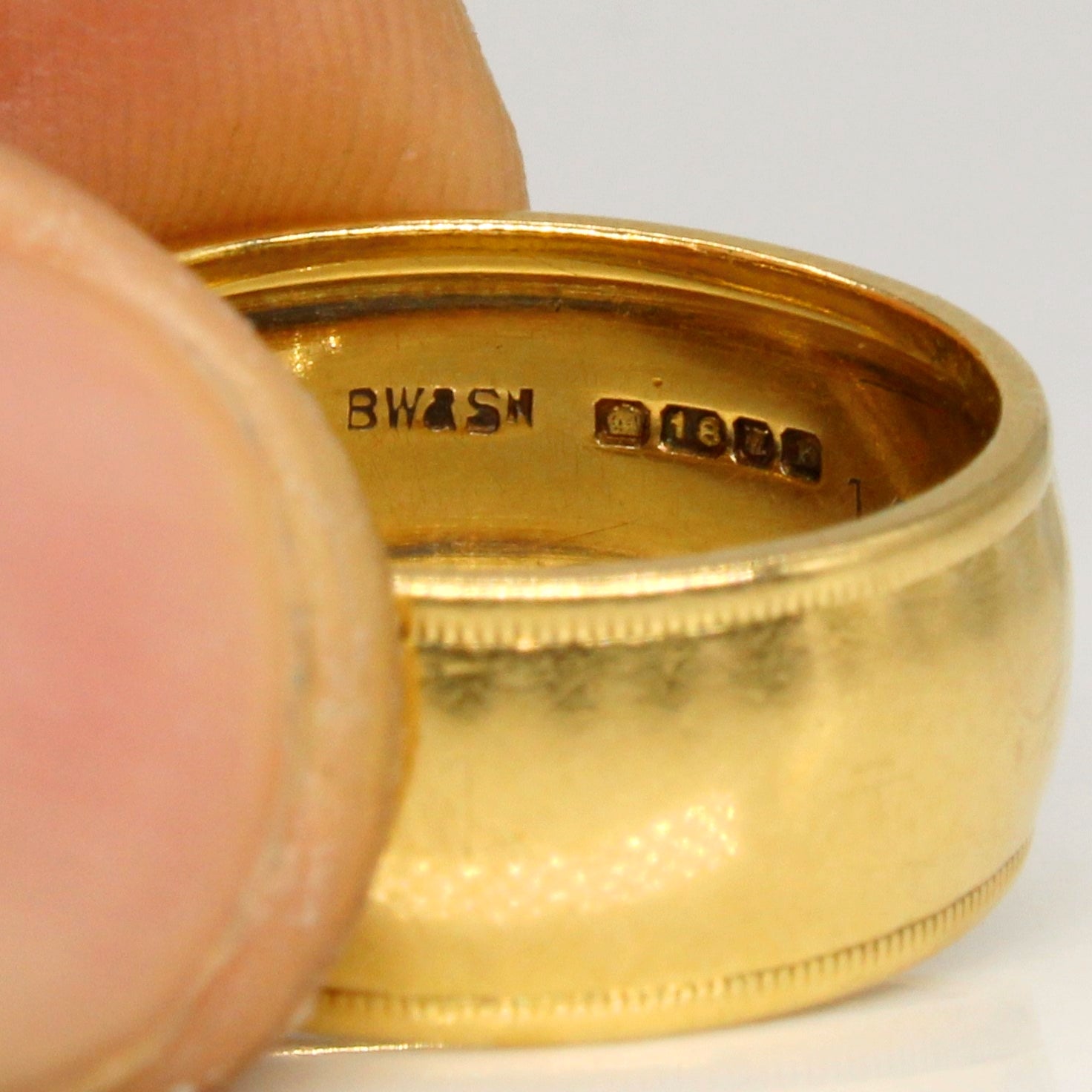 Yellow Gold Wide Band | SZ 6.25 |