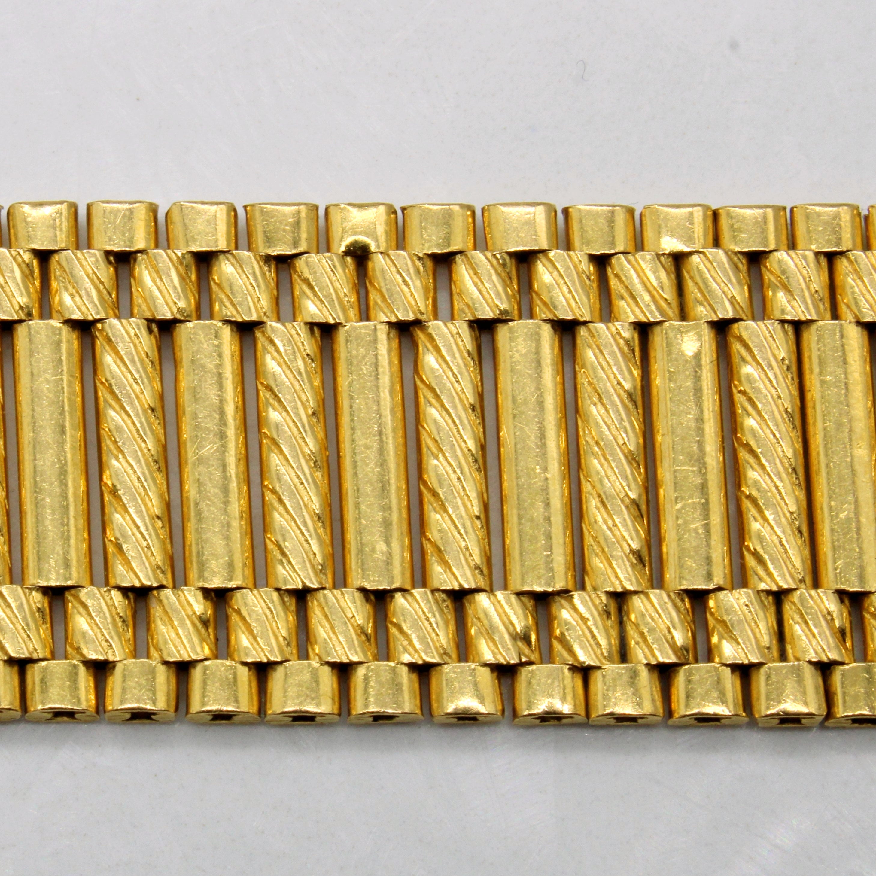 22k Yellow Gold Bracelet | 7.5" |