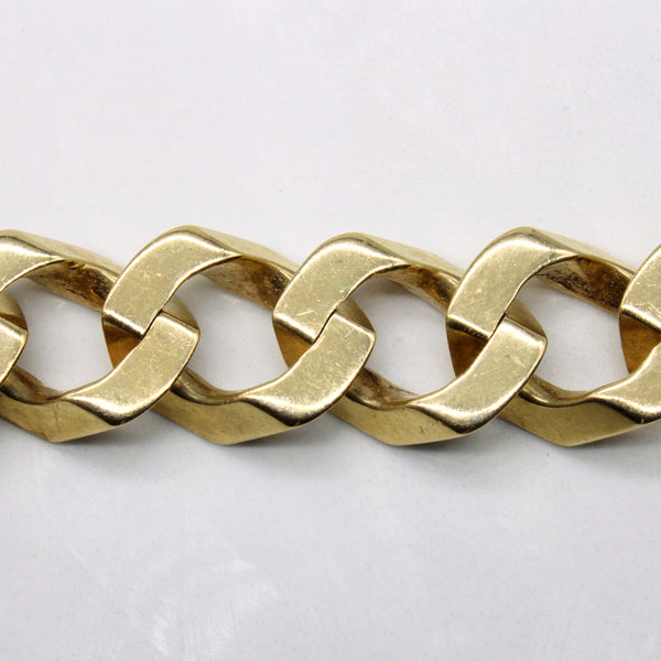 14k Cuban Link Bracelet | 8