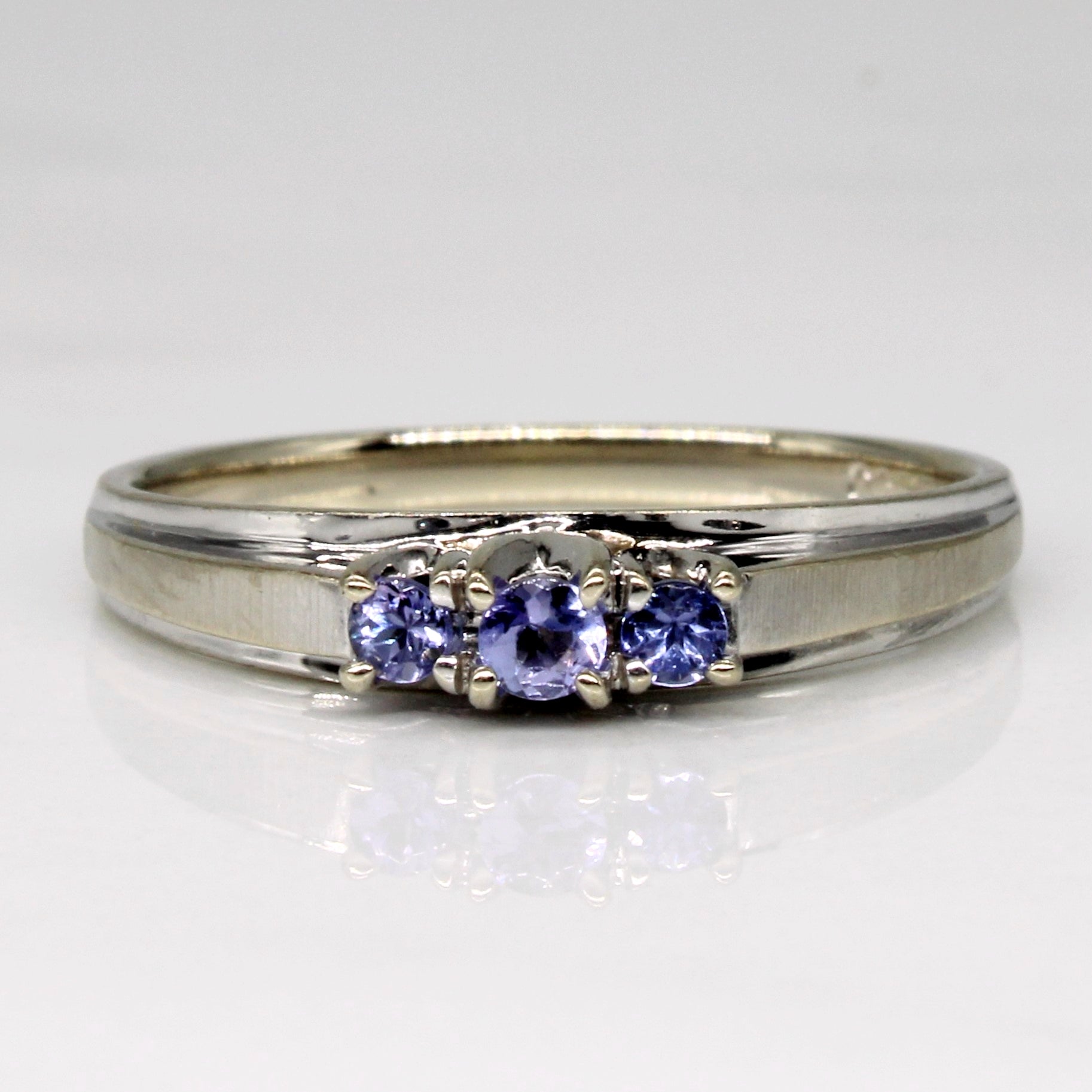 Three Stone Tanzanite Ring | 0.12ctw | SZ 6.75 |