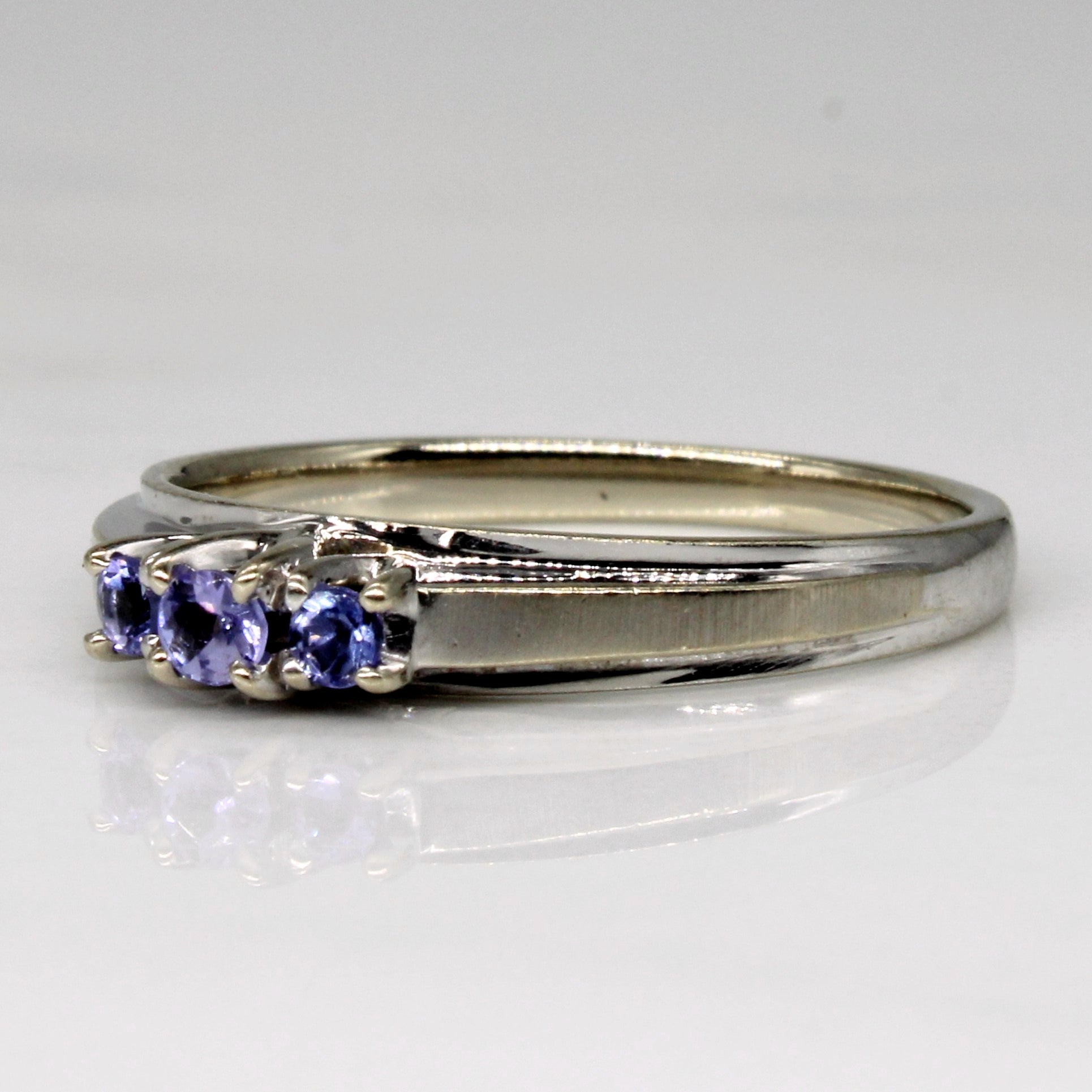 Three Stone Tanzanite Ring | 0.12ctw | SZ 6.75 |