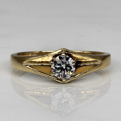 Six Prong Diamond Engagement Ring | 0.27ct | SZ 6.25 |
