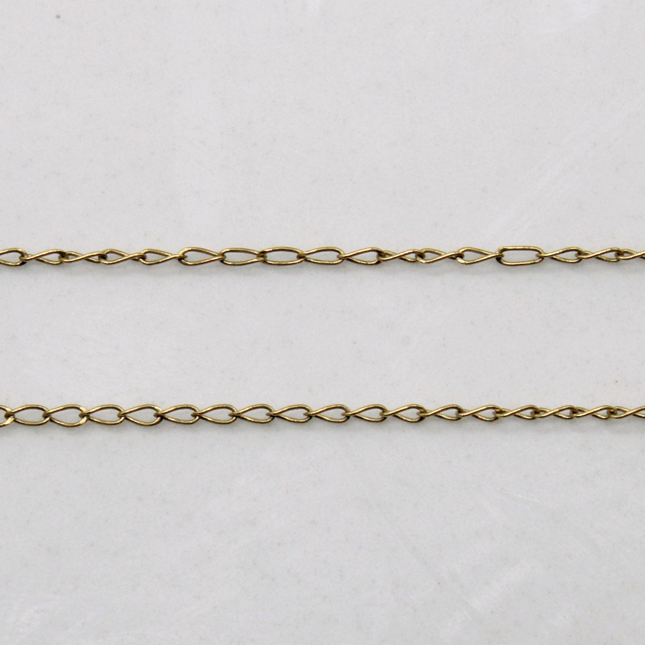 Cross Hatched Pearl Necklace Necklace | 18" |