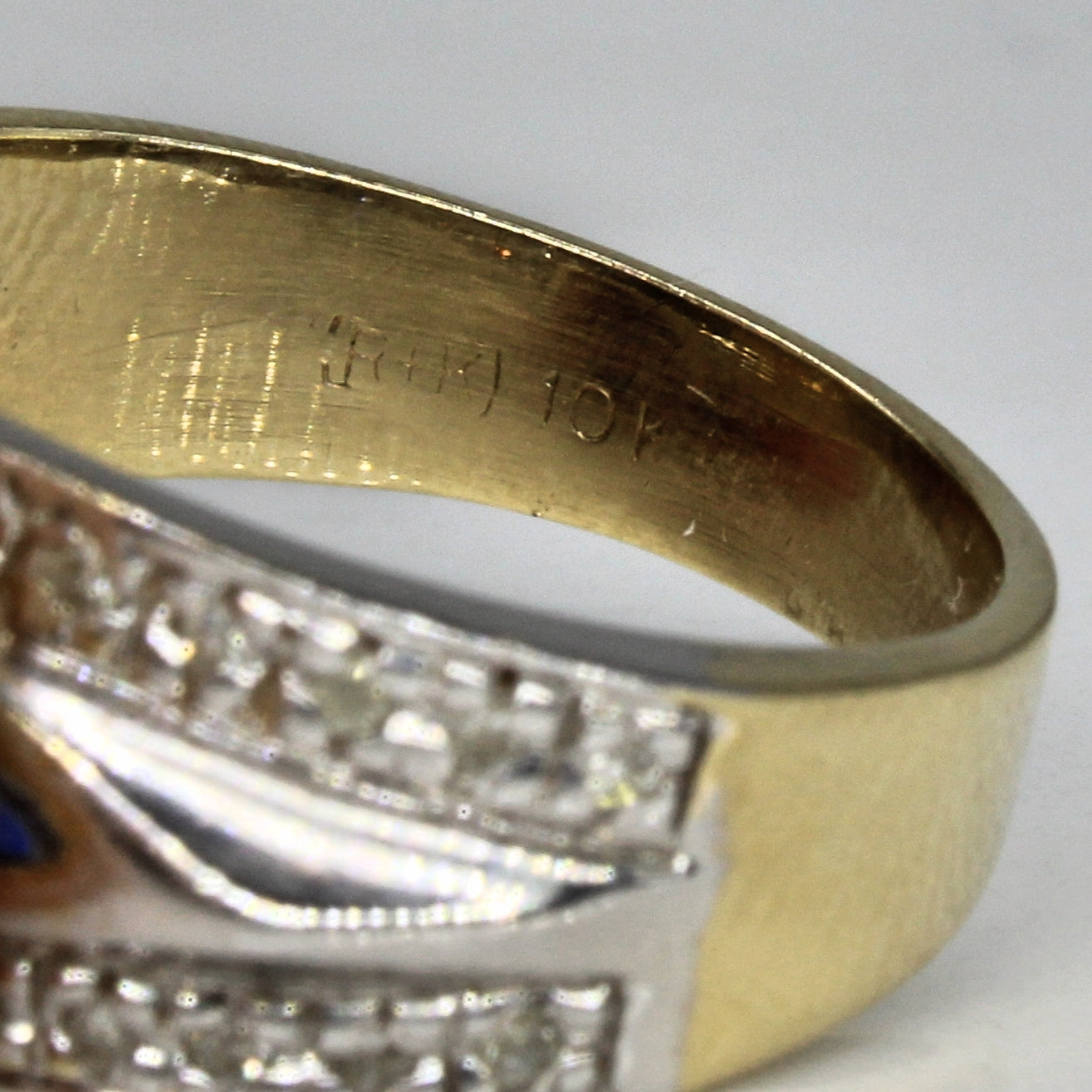 Lapis Lazuli & Diamond Ring | 1.50ct | SZ 6.75 |