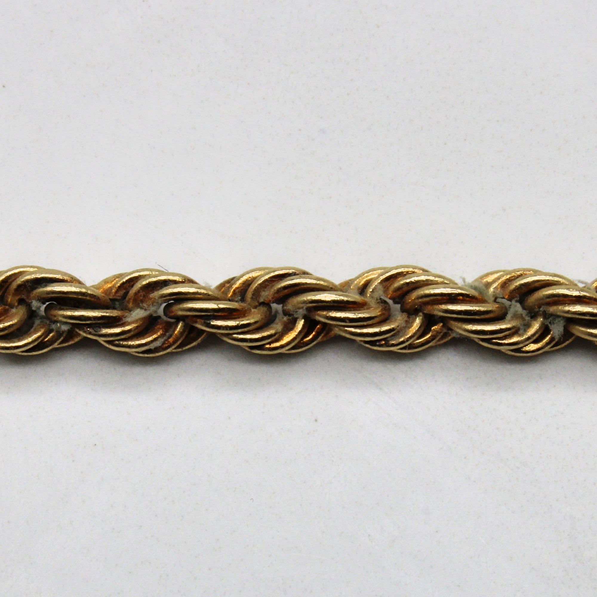 10k Yellow Gold Rope Chain | 16