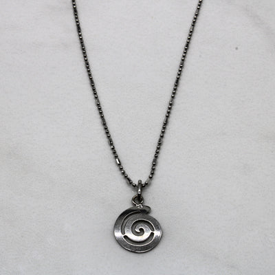Swirl Pendant Necklace | 16