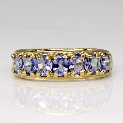 Oval Cut Tanzanite Band | 1.00cwt | SZ 7 |